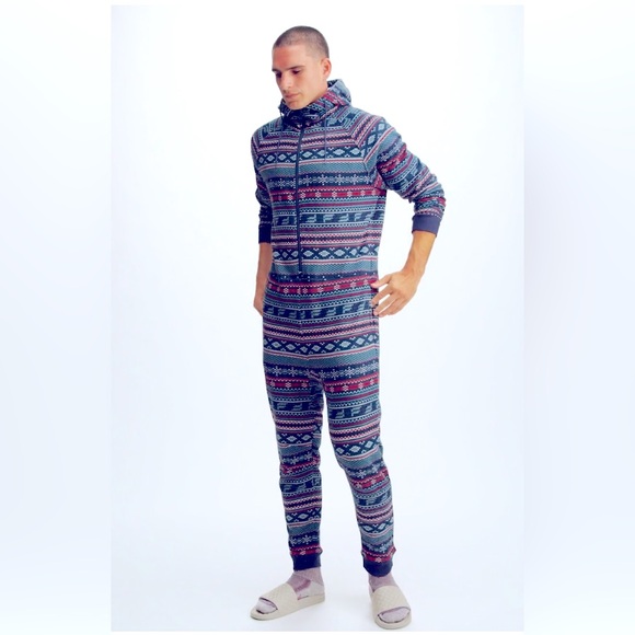 Women's Luxurious Shimmer Fleece Hooded Onesie with Zip Pockets and Pompoms Ultimate Comfort Sleepwear by Daisy Dreamer